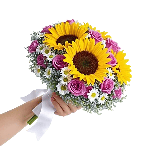 Golden Sunflower Bouquet