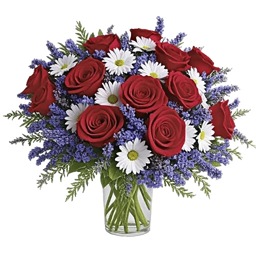 Crimson Blossom Harmony