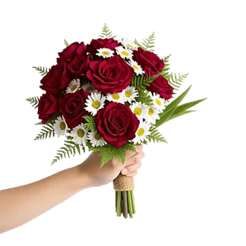 Crimson Blossom Harmony