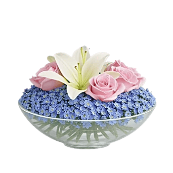 Blush Romantic Centerpiece