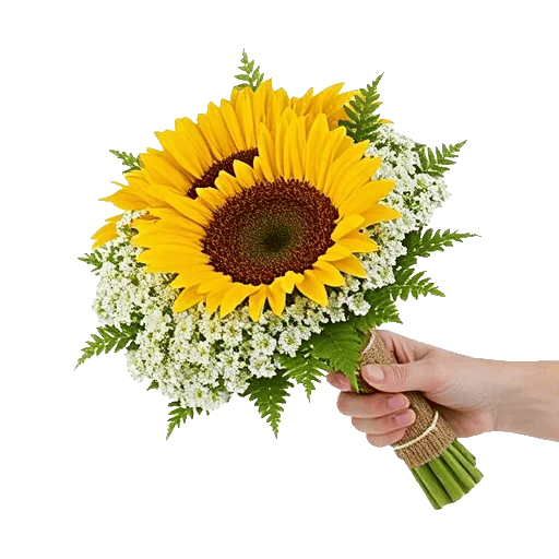 Golden Sunflower Bouquet