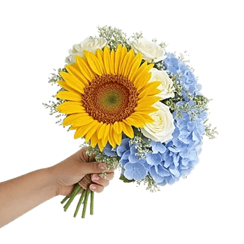 Golden Sunflower Bouquet