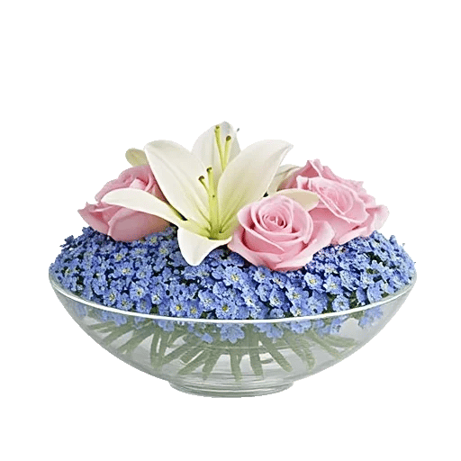 Blush Romantic Centerpiece