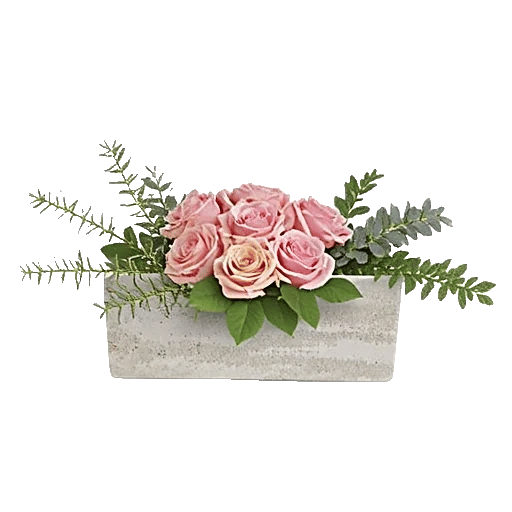 Blush Romantic Centerpiece