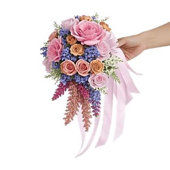 Delicate Petal Cascade