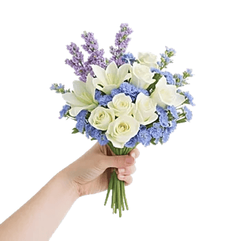 Graceful Lily Display