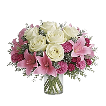 Blush Romantic Centerpiece