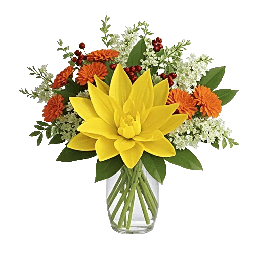 Graceful Lily Display