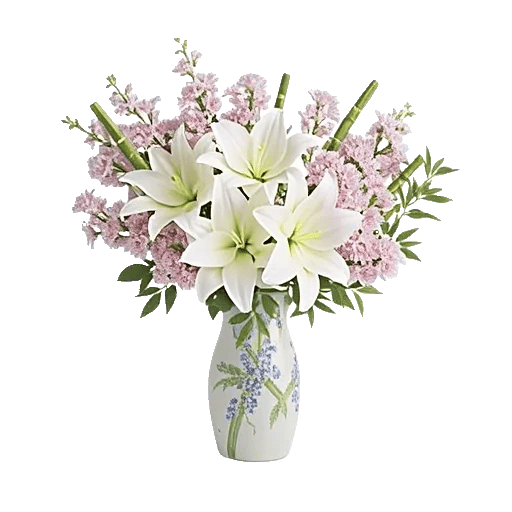 Graceful Lily Display