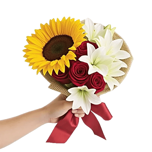 Golden Sunflower Bouquet