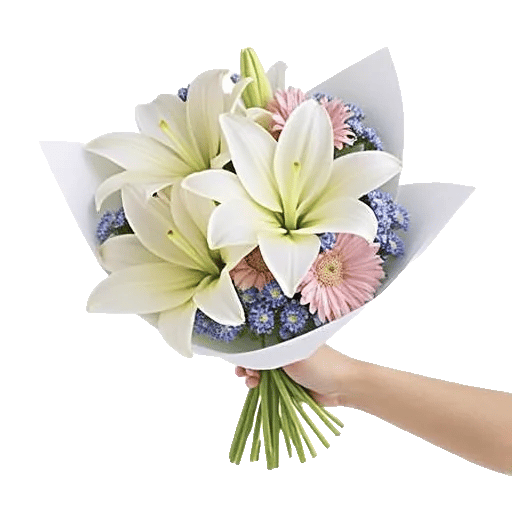 Graceful Lily Display