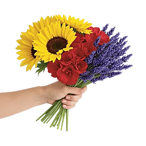 Golden Sunflower Bouquet