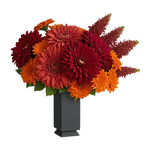 Crimson Blossom Harmony