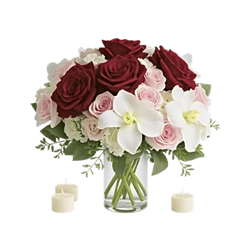 Blush Romantic Centerpiece