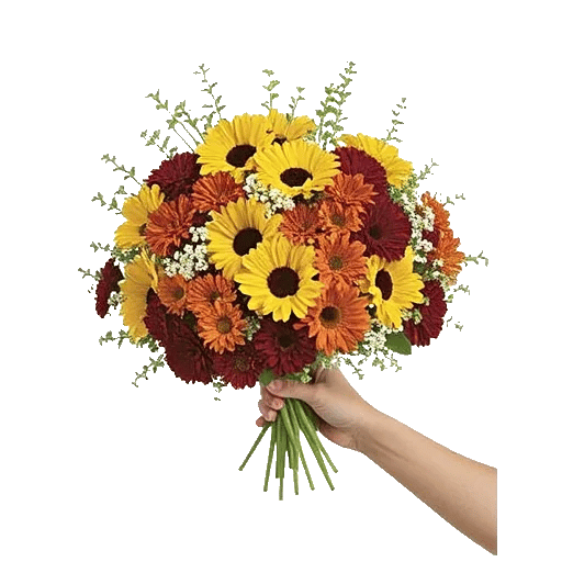 Golden Sunflower Bouquet