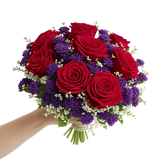 Crimson Blossom Harmony