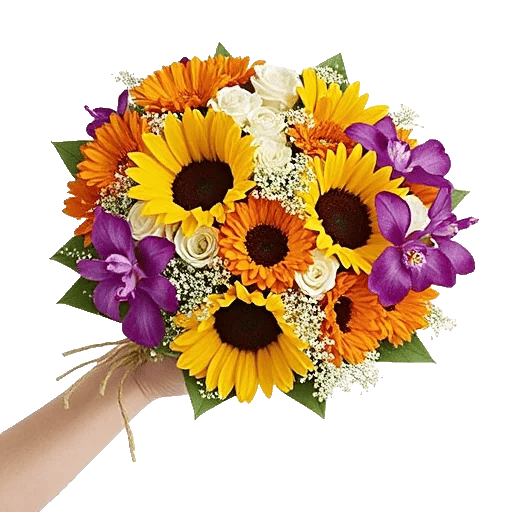 Amber Sunflower Glow