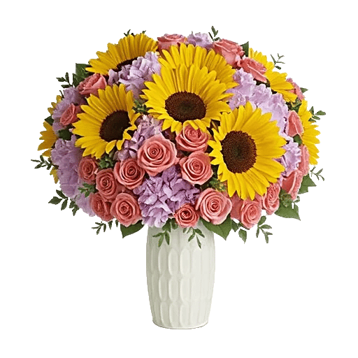 Radiant Bloom Cascade