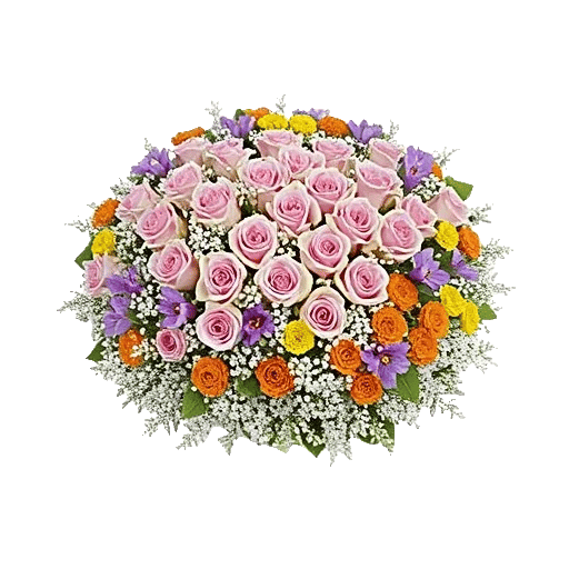 Blush Romantic Centerpiece