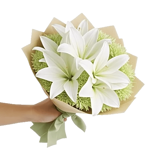 Graceful Lily Display