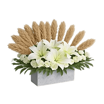 Graceful Lily Display