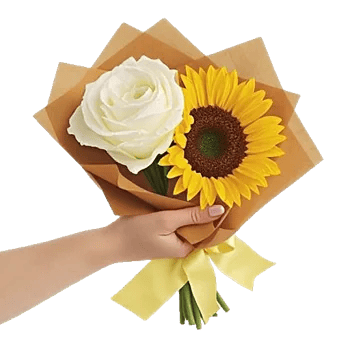 Golden Sunflower Bouquet