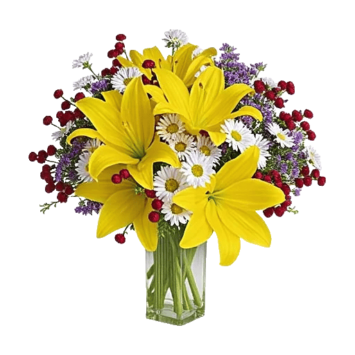 Graceful Lily Display