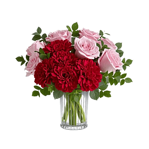 Crimson Blossom Harmony