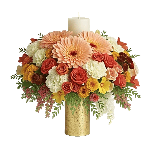 Golden Petal Harmony