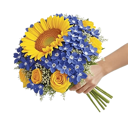 Golden Sunflower Bouquet