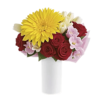 Radiant Bloom Cascade