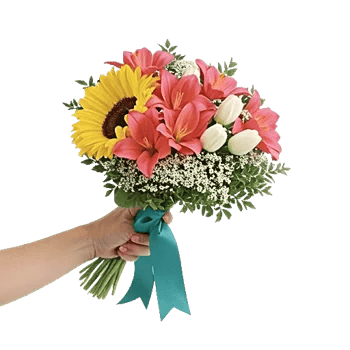 Golden Sunflower Bouquet