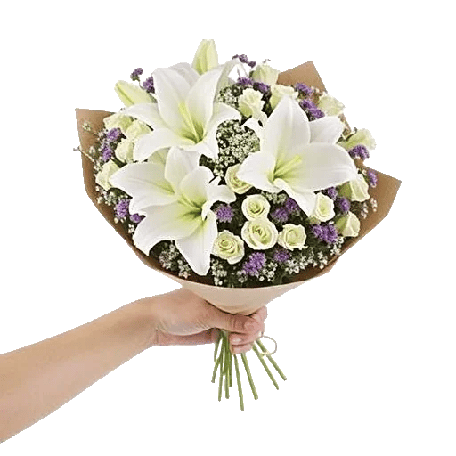 Graceful Lily Display