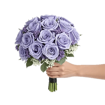 Elegant Blue Roses
