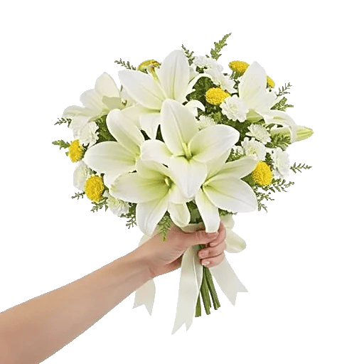 Graceful Lily Display