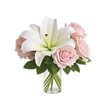 Graceful Lily Display