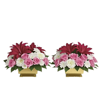 Graceful Lily Display