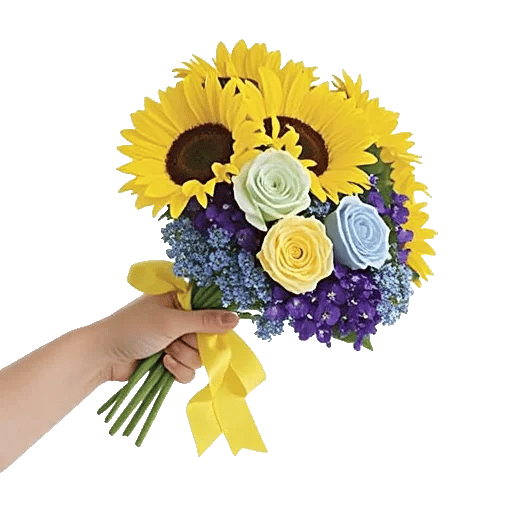 Golden Sunflower Bouquet