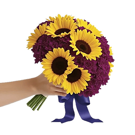 Golden Sunflower Bouquet
