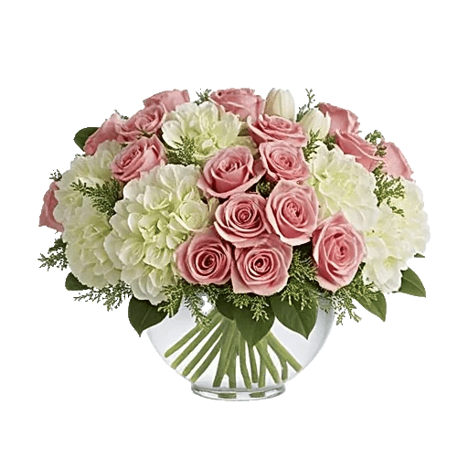Blush Romantic Centerpiece