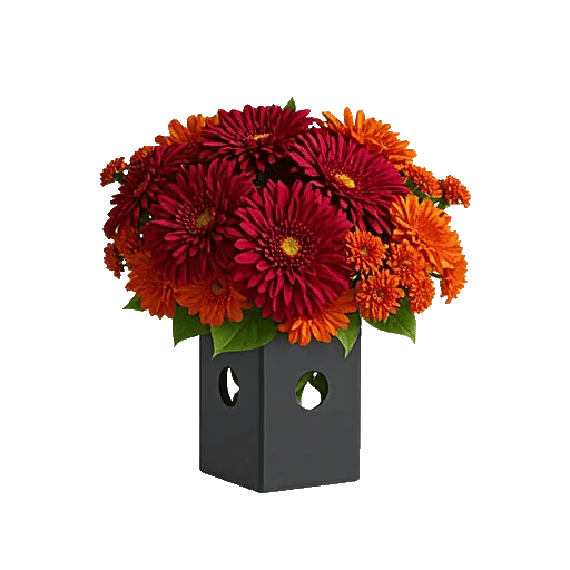 Crimson Blossom Harmony