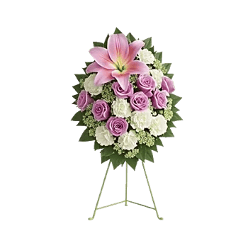 Graceful Lily Display