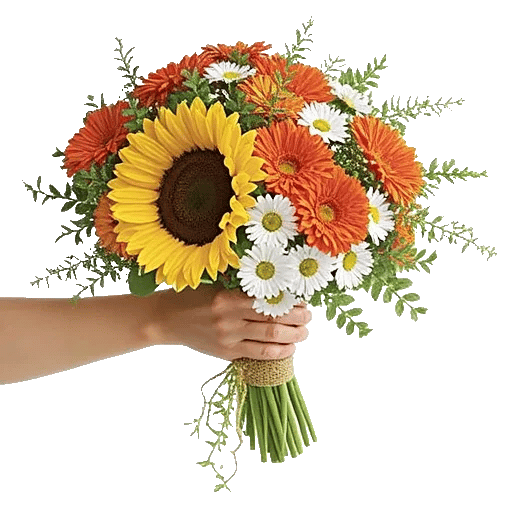 Golden Sunflower Bouquet