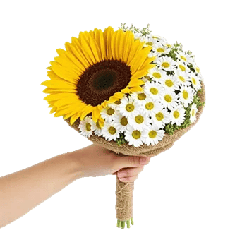 Golden Sunflower Bouquet