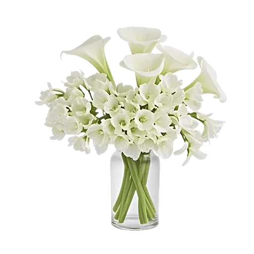 Graceful Lily Display