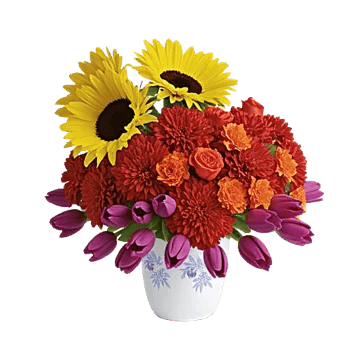 Radiant Bloom Cascade