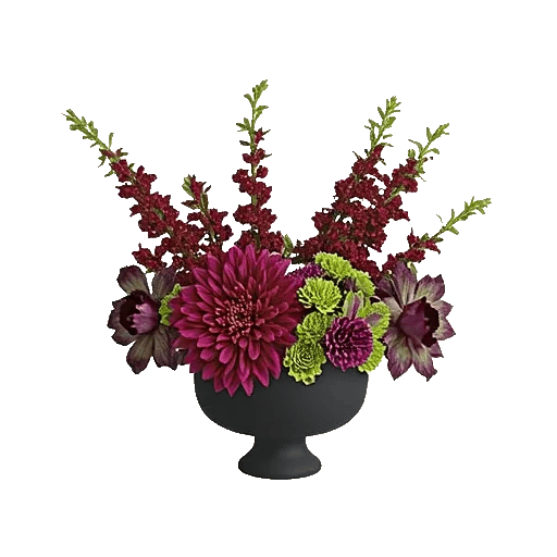 Crimson Blossom Harmony