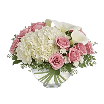 Blush Romantic Centerpiece