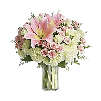 Graceful Lily Display