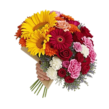 Golden Sunflower Bouquet